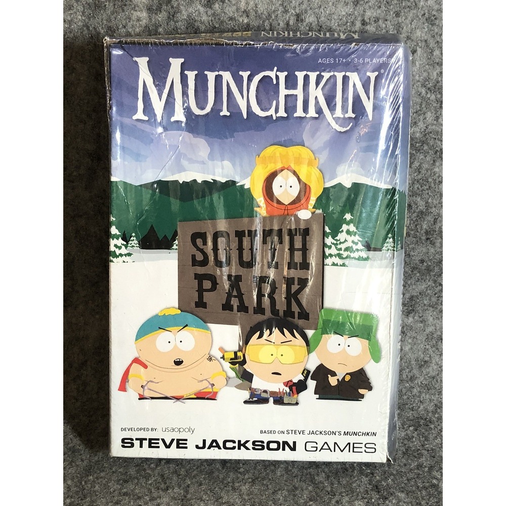 Munchkin South Park Card Game Steve Jackson Games USAopoly NEW
